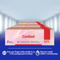 Private cortisol hormone test results online