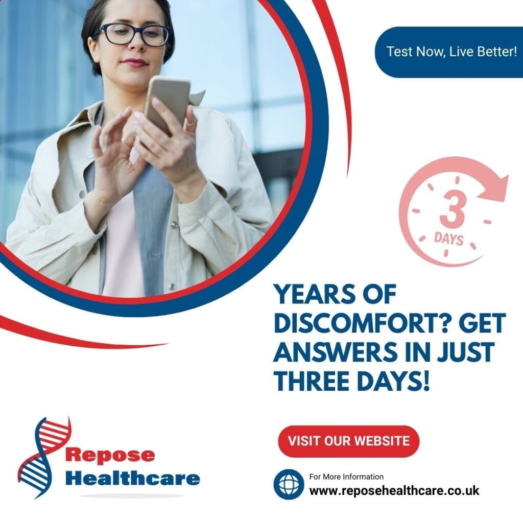 Diagram showing the solution to chronic H. pylori bacteria irritating the stomach lining, linked to acid reflux and heartburn.